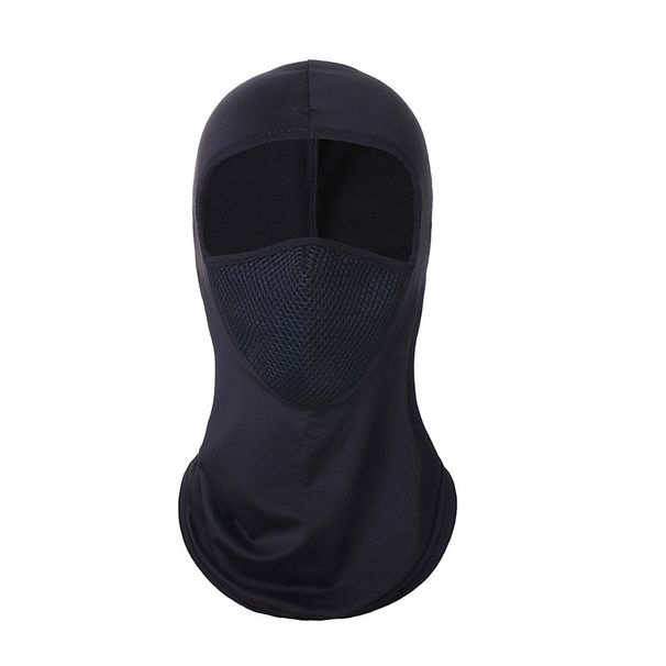 cycling headgear Lycra ice silk sunscreen breathable mask outdoor bicycle windproof and dustproof mask_desvips.com