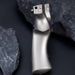 Aluminum Alloy Slingshot Silver Little Devil Slingshot 11*9*4 Cm Suitable For Outdoor Competitions, Fitness Shooting, Hunting, Fishing And Games_desvips.com