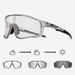 Kapvoe Anti Fog Discoloration Cycling Glasses Anti Wind And Sand Sports Mountain Road Bike Outdoor Sports Running Glasses_desvips.com