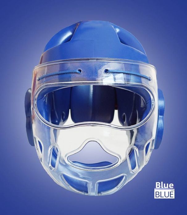 Karate Helmet Face Shield For Children And Adults, Taekwondo, Sanda, Boxing Training, Head Protection, Sports Protective Gear, Impact Protection_desvips.com