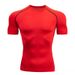 Men's Compression Workout Shirt - Quick-Dry Slim Fit Gym Tee For Running, Basketball & Yoga - Moisture-Wicking Activewear (S-3XL)_desvips.com