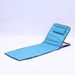 Outdoor Portable Foldable Backrest Sunbed Chair Adjustable Beach Mat Customizable_desvips.com