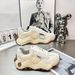 2025 New Zhao Lusi White Deer Collaboration Wave Board Unisex Couple Thick Sole Dad Shoes Bread_desvips.com