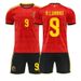 2026 World Cup Belgium Jersey 7 De Bruyne 9 Lukaku No. 11 Doku Football Kit Set_desvips.com