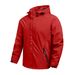 Chubasquero Impermeable Exteriores Hombre, Abrigo Ligero Para Ciclismo Con Capucha, Ropa De Calle, Chaqueta A Prueba D_desvips.com
