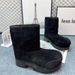 2025 Winter New Bread Big Toe Anti-Slip Snow Women Thick Sole Mid-Calf Sheepskin Wool Integrated Mid Boots Runway_desvips.com