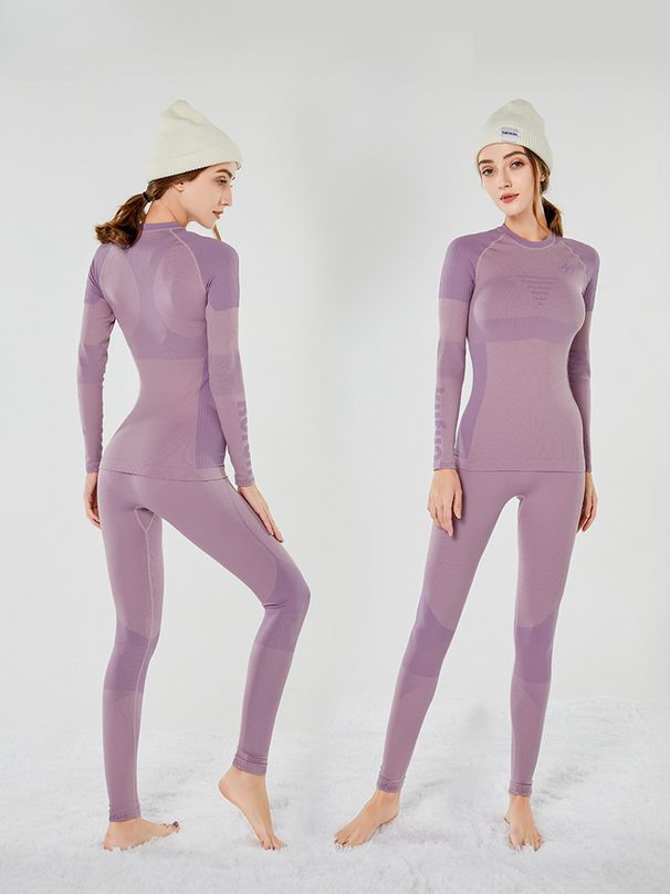 Kufeng Quick-Dry Thmal Compression Lay Professional Ski Suit Base Pants For Men And Women Outdoor Sweat-Wicking_desvips.com