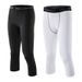 Men's Pro Sports Pants 7/8 Length Fitness Running Training Sweat Wicking Breathable Quick Drying Stretchy Tight Fitting Outerwear_desvips.com