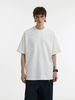 280g Heavy Cotton Crew Neck Black And White Solid Color Short Sleeve Men's And Women's T-shirt Couple Base Shirt_desvips.com