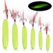 Long Distance Shore Throwing Lure Metal Iron Plate Bright Bevel Luminous Sequins 7/10/15/20/30/40 Grams Of Bait_desvips.com