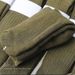 Military Hiking Climbing Outdoor Cold-proof Thickened Towel Bottom Sports Wear-resistant Shock-absorbing Army Green Long_desvips.com