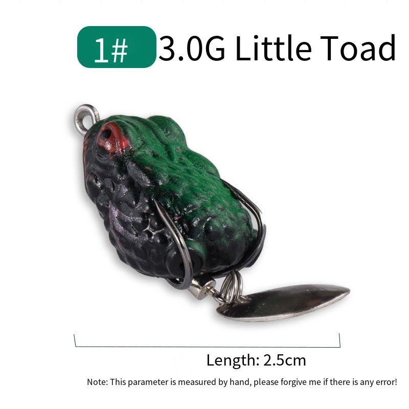 2.5CM 3g Floating Frog Lure | Hot - Selling Bass Fishing Bait_desvips.com