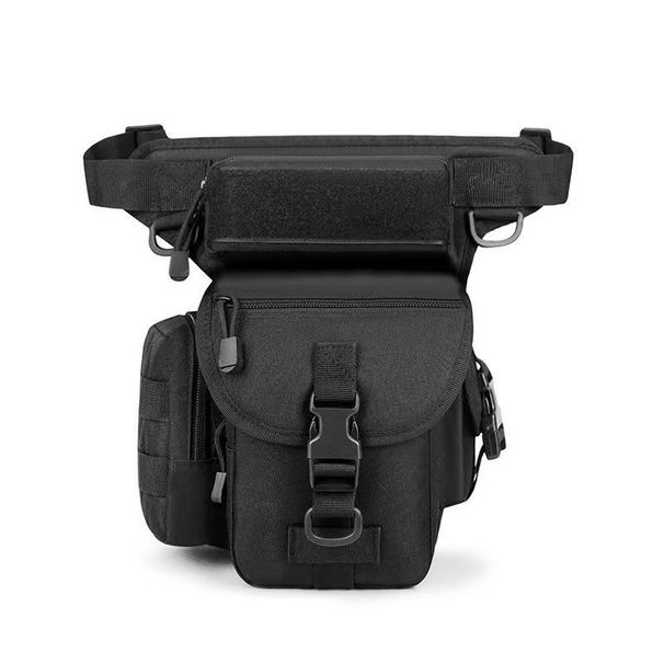 Military Fan Tactical Leg Bag Men Multifunctional Leg Hanging Outdoor Field Special Forces Riding Motorcycle Leg Bag Sports Waist Bag_desvips.com