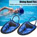 1 Pair Swim Hand Paddles, Professional Swimming Webbed Golves, For Water Sports Training_desvips.com