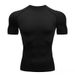 Men's Compression Workout Shirt - Quick-Dry Slim Fit Gym Tee For Running, Basketball & Yoga - Moisture-Wicking Activewear (S-3XL)_desvips.com