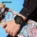 SANDA Cross-border Foreign Trade Watch, Cool Luminous For Middle And High School Students, Outdoor Sports Waterproof_desvips.com