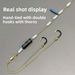 Dali Horse Set Main Line Kit Finished Tied Double Hook Bionic Spot Wild Fishing Green Fish Giant Silver Bighead Carp_desvips.com