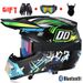 Off-road Yamamoto Racing AM Mountain Bike Full helmet Bluetooth Off-road helmet_desvips.com