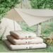 Automatic Inflatable Outdoor Camping Double Air Cushion Bed Thickened Flocked Mattress For Tent Ground Mat_desvips.com