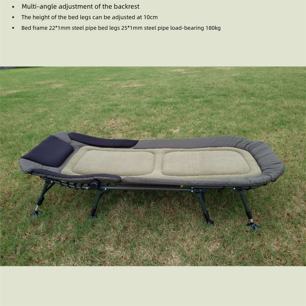 European-style All-terrain Foldable Adjustable Height Extra-large Nap Home Outdoor Bed Factory Direct Sale_desvips.com