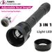 One Mode Red Light Flashlight, 1 Mode Red LED Flashlight Red Flashlight, Red LED Red Light For Astronomy, Aviation Hunting_desvips.com