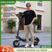 OOTD T10 Electric Scooter - 500W Motor, 45KM Real Range, 11" Off-Road Tires | Hydraulic Brakes & IP54 | EU Stock 4-7 Days_desvips.com