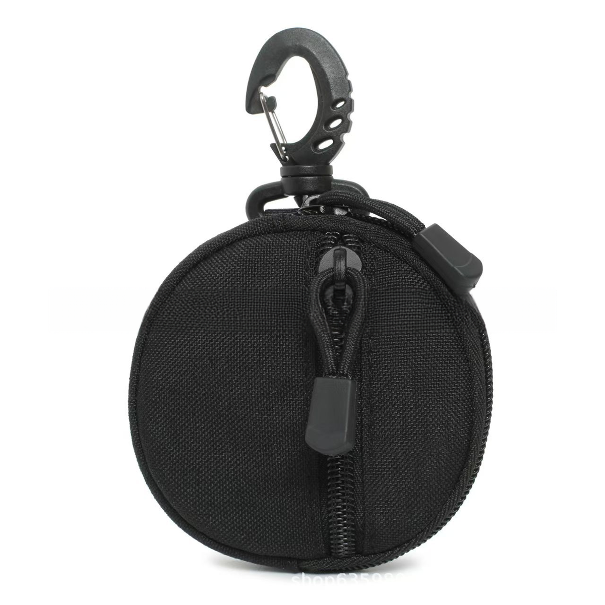 Outdoor Portable Waterproof Coin Purse Headphone Protective Bag EDC Round Small Hanging Bag Key Case_desvips.com
