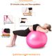 PVC Yoga Ball Thickened Explosion Proof Super Large Dragon Ball Pilates Yoga (Diameter 55cm)_desvips.com