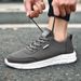 MAEDEF New Men's Breathable Mesh Lightweight Casual Walking Man Shoes Big Size 39-48 Comfortable Black Sneakers For Men_desvips.com