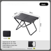 Outdoor Camping Portable Quick-Deploy Lightweight Foldable Multifunctional Carbon Steel Barbecue Table_desvips.com