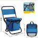 Portable Outdoor Folding Chair Three-in-one Leisure Chair Outdoor Camouflage Pony Camping Fishing Ice Bag Chair_desvips.com