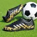 High-Top Soccer Shoes Men Women Assassin Long Spikes Competition TF Falcon Student Mandarin Duck AG Elementary School_desvips.com
