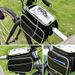 Bicycle Bag Front Beams, Mountain Large Capacity Waterproof Mobile Phone Beams, Saddle Riding Equipment_desvips.com