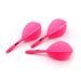 One-piece dart wing Solid color drop blade 2BA Thread Match dart rod tail set_desvips.com
