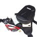 Hard Shell Waist Fanny Pack,Water‑Resistant EVA Sling Crossbody Bag With Reflective Logo For Motorcycle Hiking Outdoor_desvips.com