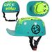 3C Retro Gangster Personalized Baseball Cap Men and Women Painted Helmet Scoop Helmet Duckbill Cap Helmet Electric Car Baseball Cap Half Helmet_desvips.com