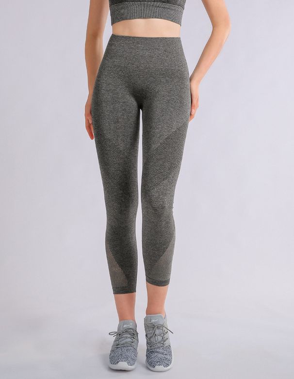 Sports Fitness Yoga Running Elastic Tight Slimming Leg High Waist Tummy Control Pants Fat Burning Leggings_desvips.com