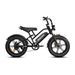 MUKKPET Racer Electric Bike, 48V 18Ah Removable Battery, Dual Suspension_desvips.com