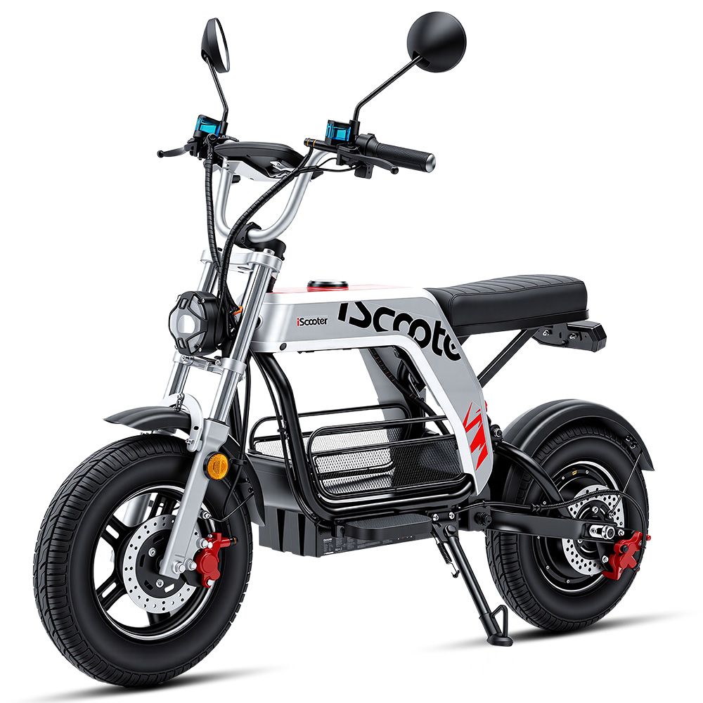 iScooter DX5 Pro Electric Scooter With Storage,52V 20Ah Battery, 17” Off-Road Tires_desvips.com