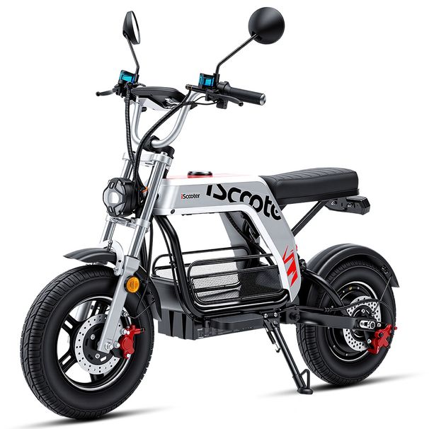 iScooter DX5 Pro Electric Scooter With Storage,52V 20Ah Battery, 17” Off-Road Tires_desvips.com