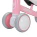 Colorful Lighting Baby Balance Bike Toys For 1st Birthday Gifts, 10-36 Month , No Pedal Four Silence Wheels/ Soft-seat Pre-School First Riding On Toys_desvips.com