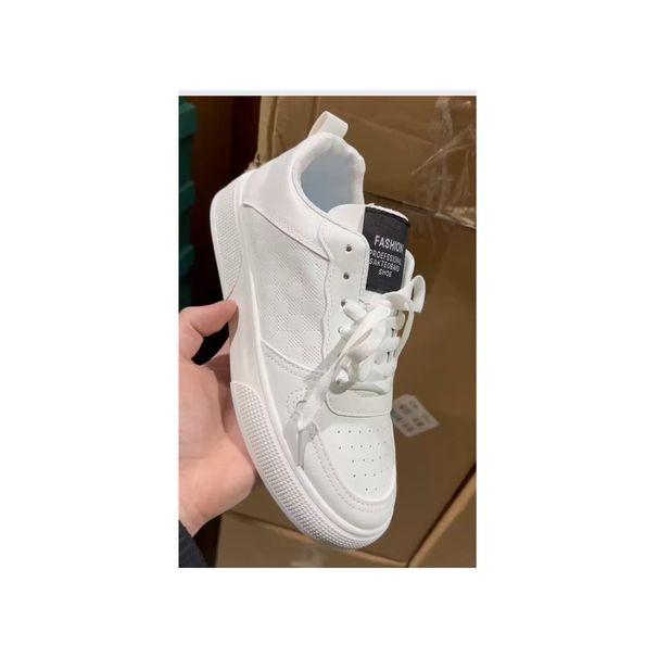 Panda Colored Spring Breathable Live Broadcast, Board Casual Leather Small White Trendy Shoes, Men's Shoes_desvips.com