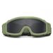 Tactical Goggles Single Shooting Glasses Outdoor Military Fan CS Equipment Explosion-proond Shock Resistant_desvips.com