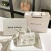 French Niche Design Fairy Bow Handbag Women's 2025 New Braided Small Square Bag_desvips.com