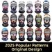 Tiger Print Electric Bike Riding Face Mask Windproof Lycra Cooling Sun Protection Ice Silk Sports Outdoor Headgear_desvips.com