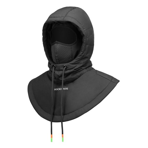 ROCKBROS Full - Face Motorcycle Helmet Mask, Winter Cap, Warm and Wind - proof_desvips.com