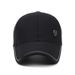 SummerMen'sBlackBreathableCapVersatileKoreanVersionVersatileMen'sBaseballOutdoorRecreationalFishingSunHat5660cm_desvips.com