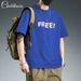 100% Heavyweight Cotton Short-Sleeve T-Shirt, Summer Loose Fit, Versatile, Simple Print, Comfortable And Casual._desvips.com