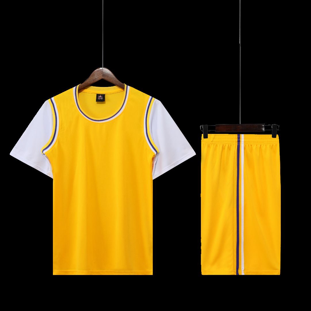 JCN03 Plain Two-Piece Chinese Children's And Adult Basketball Uniform Set, Toddler Performance Outfit, Competition Wear_desvips.com