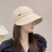 Women's Oversized UPF50+ Sun Hat - All-Season Bucket Hat With Wide Brim For UV Protection_desvips.com